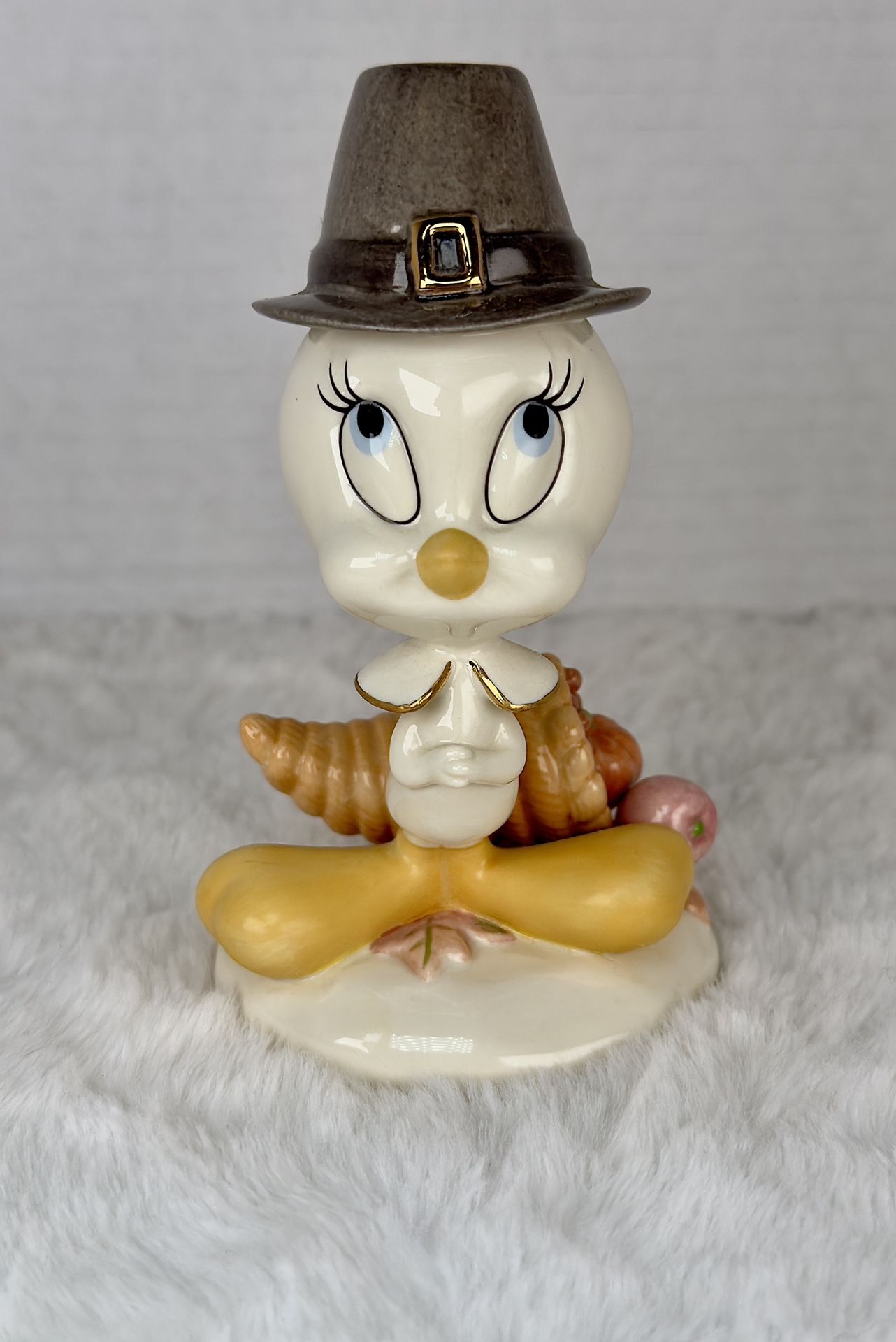 LENOX Figurine THANKSGIVING WITH TWEETY Bird Porcelain TM & WARNER
