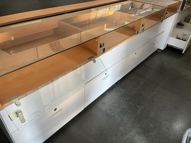 Glass Display Cabinet 1 AVAILABLE