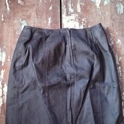 leather skirt size 6