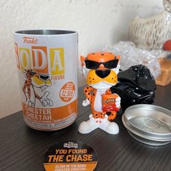 CHASE LIMITED EDITION GLOW Chester Cheetah w/ Cheetos Funko Soda Ad Icons GITD