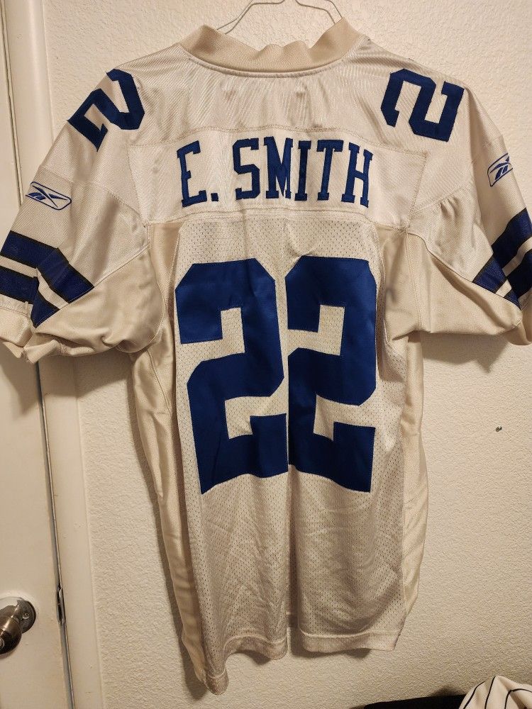 Authentic Reebok Emmitt Smith Jersey Size 52