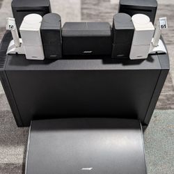 Bose Lifestyle V35 5.1 Surround Sound System – Wireless Rear Speakers