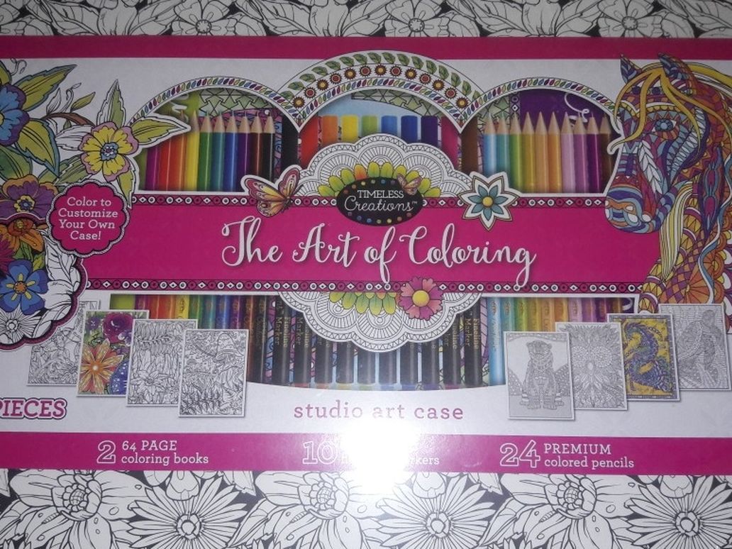 Adult Coloring Kit