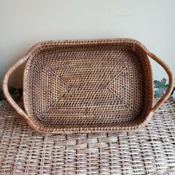 Pampered Chef Woven Rectangular Server