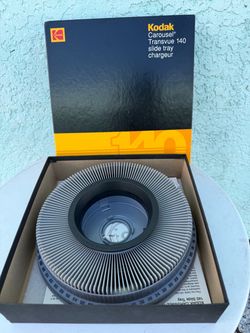 Kodak Carousel Transvue 140 Slide Tray – Original Box