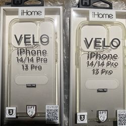 Velo Clear iPhone Case 14/14 Pro, 13 Pro