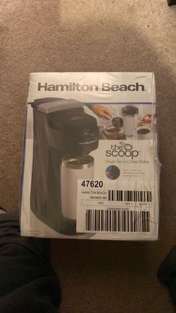 Hamilton Beach The Scoop Single Serve Coffee Maker
