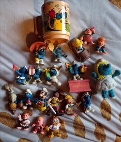 Vintage Smurf Figures & Collectibles Lot