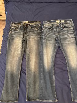 2 pairs Men’s Departwest jeans size 32x30