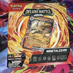 Pokemon Ninetales EX League Battle Deck