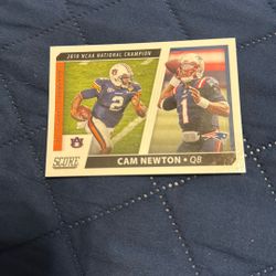 Score  Cam Newton 2010 NCAA Champion Card
