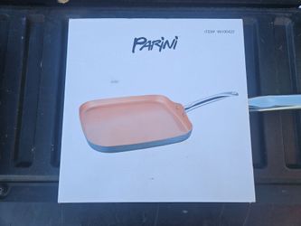 Parini 12" copper non stick square griddle