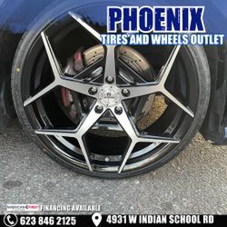 ✨ RINES NUEVOS. . ✨ ​OFERTA PHOENIX TIRES AND WHEELS OUTLET ​¡Deje de manejar con rines aburridos de fábrica! Phoenix Tires and Wheels Outlet está red
