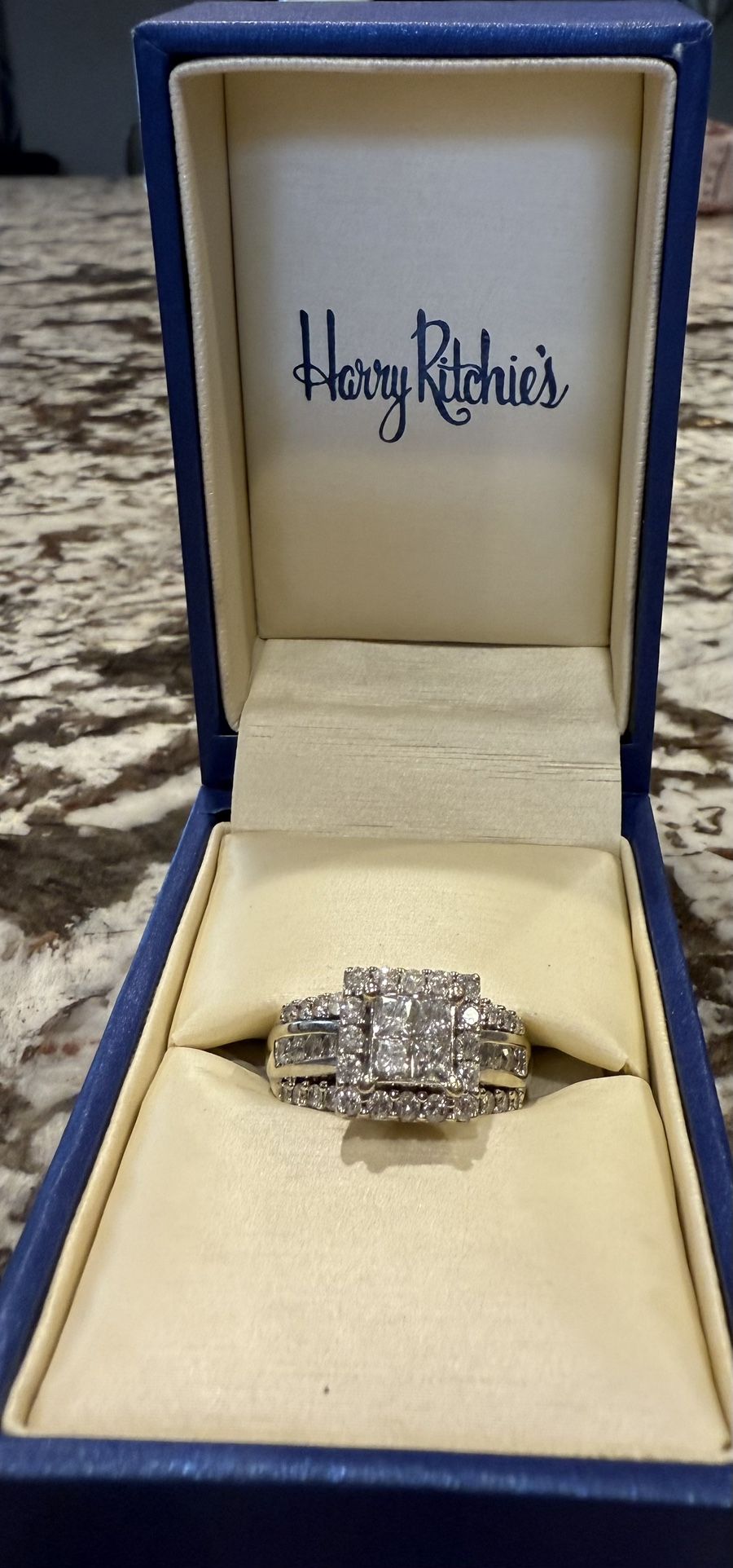 Natural (not lab grown) Diamond Wedding Ring