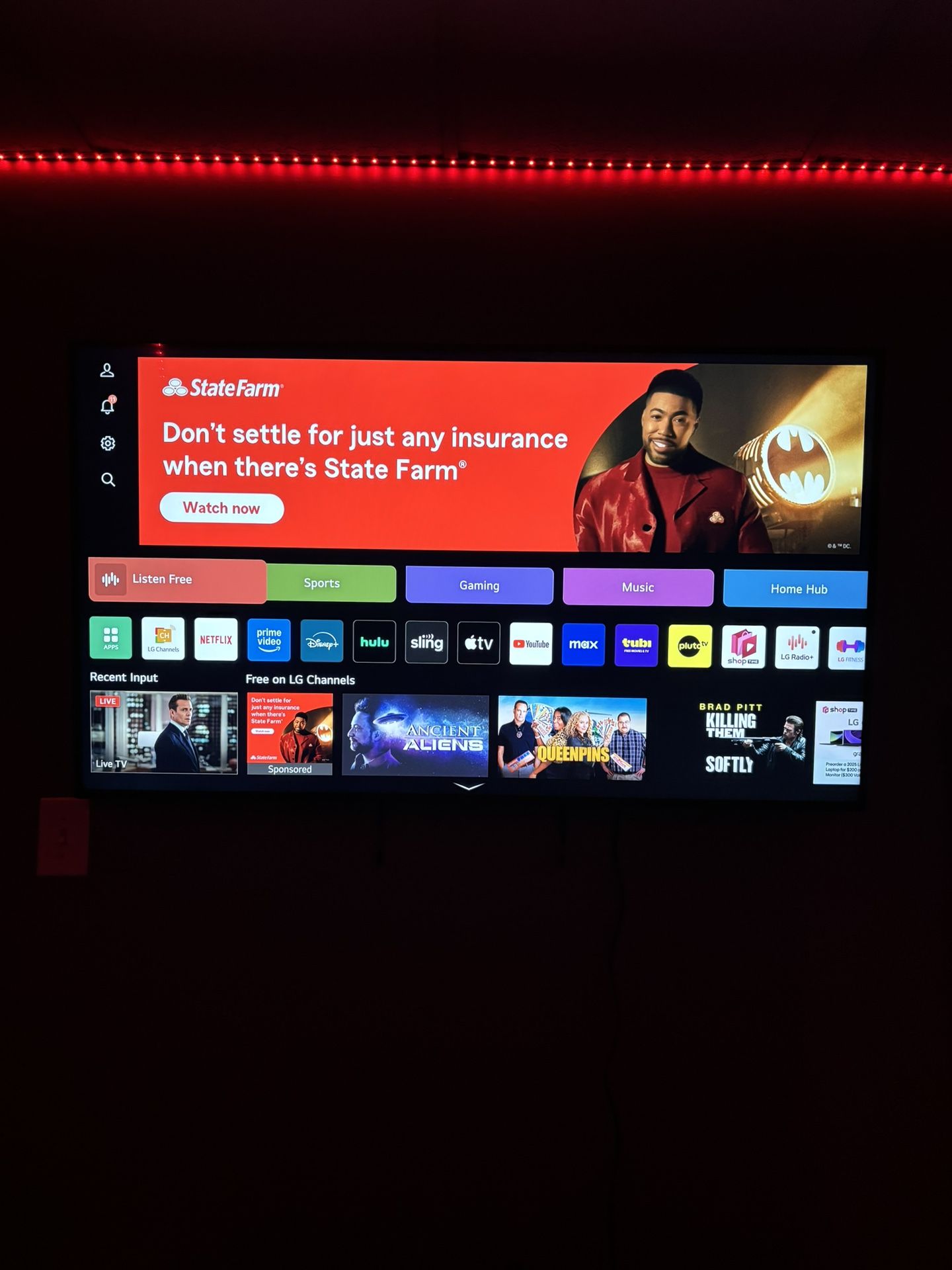 55” LG 4K SMART TV