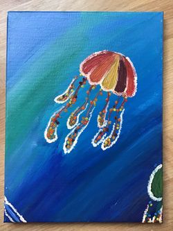 Sea Life Original Canvas Art 