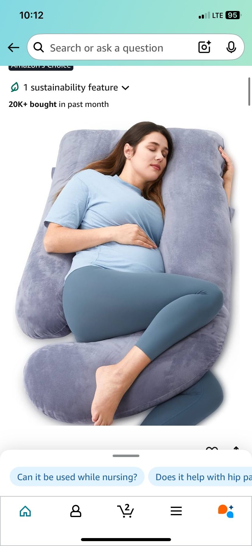 Pregnancy pillow