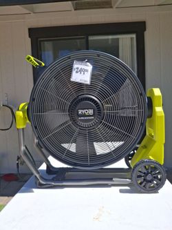 Ryobi 40V HP Hybrid Whisper Series 20 in. Air Cannon Fan (tool only)