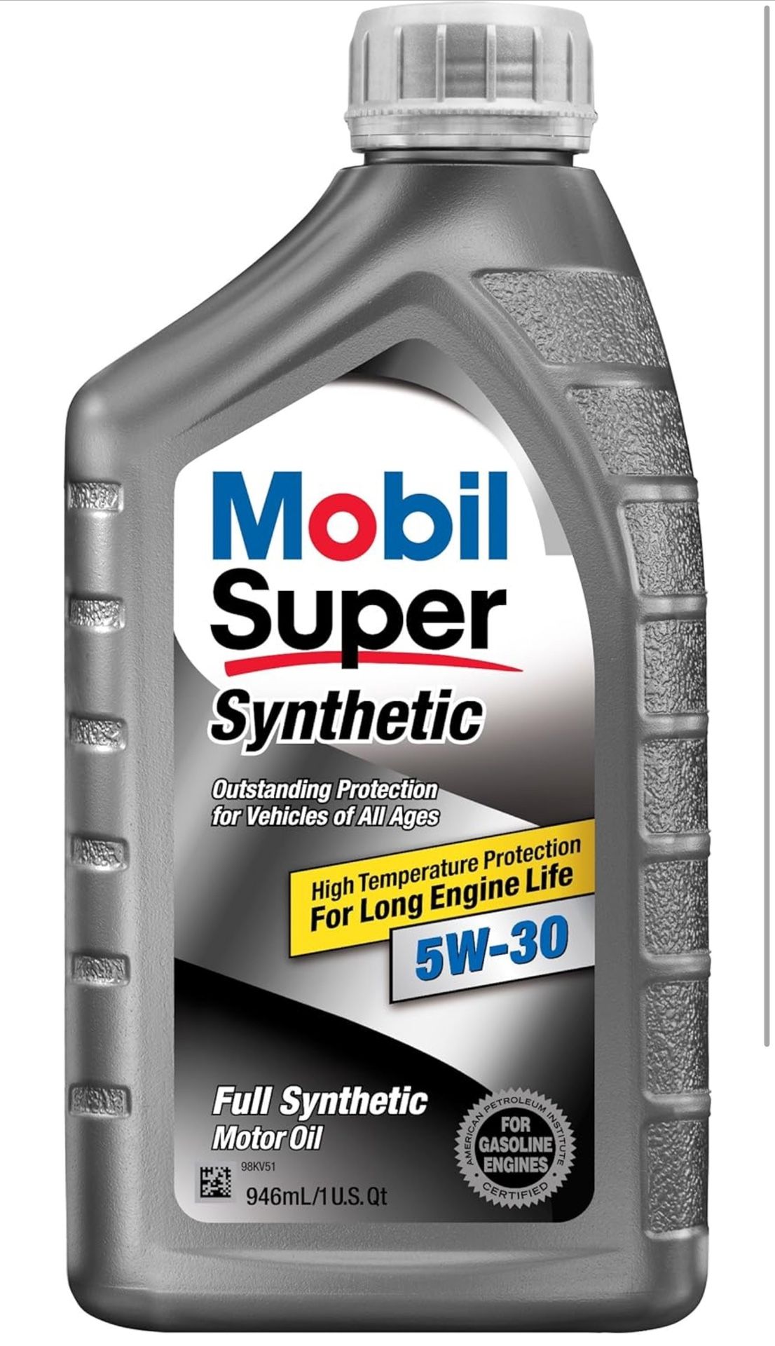 Brand New Mobil  5W30 Full Synthetic Oil 