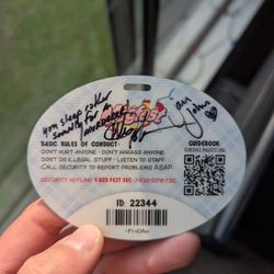 Super Magfest 2018 Signed 3 Day Pass
