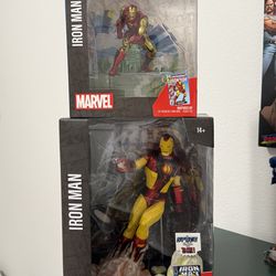 Iron man marvel action figurines