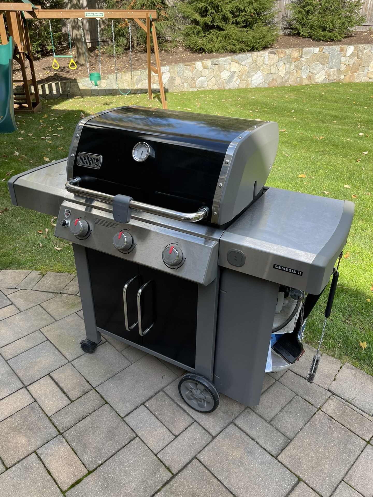 Weber Genesis 2 Grill For Sale! Stainless Steel And Black Great Condition 