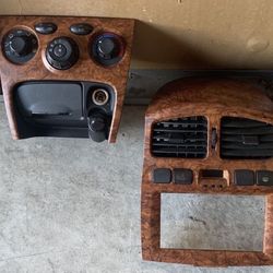 2004 Hyundai Santa Fe dash upper & lower wood grain kit