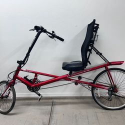Sun X-2 CX Red Recumbent Bicycle