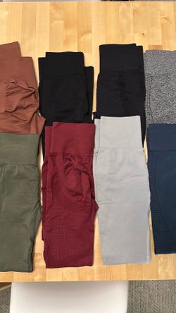 Workout leggings - 8 Pairs New XS