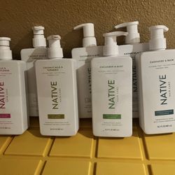 Native Shampoo Y Acondicionador $12 Por Set 