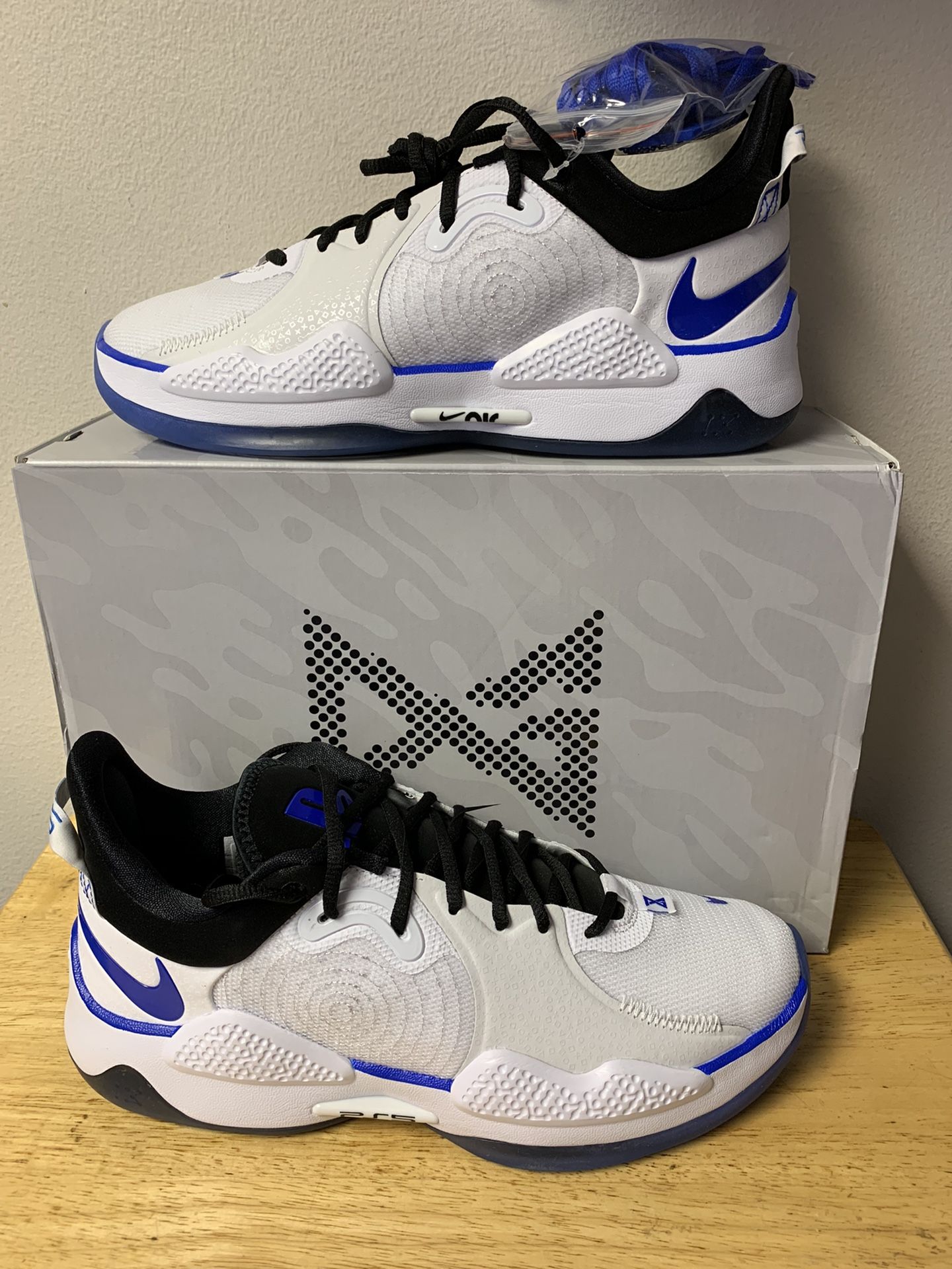 Nike PlayStation x PG 5 'White' Men Size 11.5