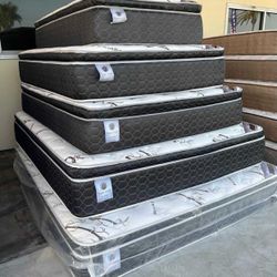 Queen Size New Royal Touch Mattress And Box Spring 