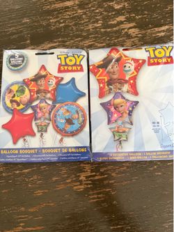 Toy story balloon bouquet