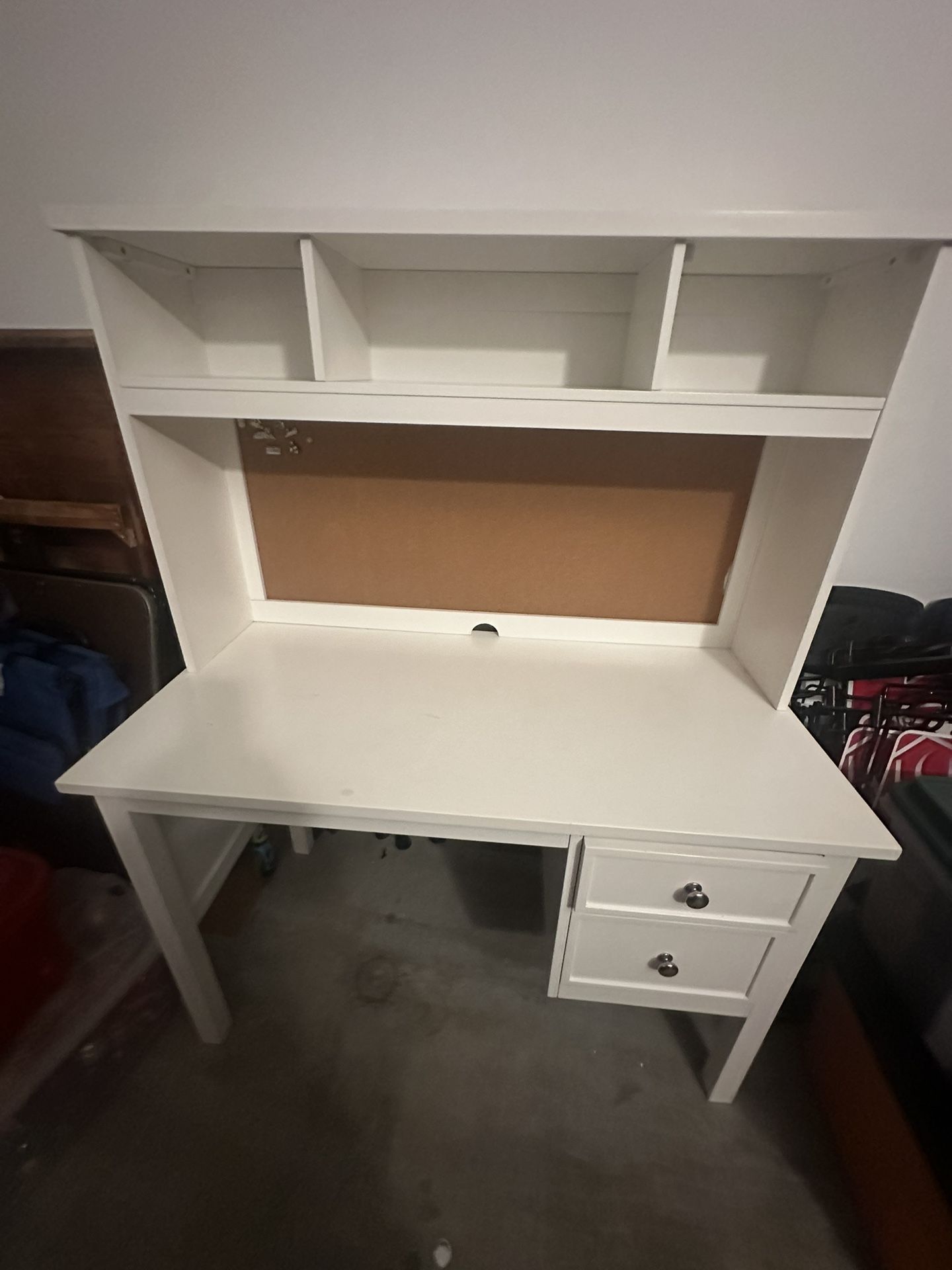Pottery barn, teen desk with Hutch and chair