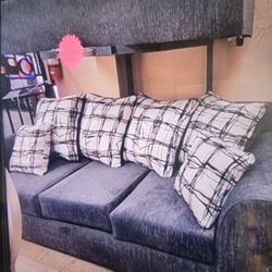 New 2 Pcs Sofas Set Only $1,000