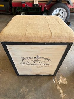 Pair (2) of Storage Ottomans/Seats