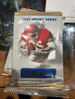 1992 SkyBox Impact Series NFL Trading Card Packs