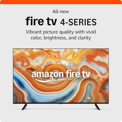 All-new Amazon Fire TV 43" 4-Series 4K UHD smart TV, stream live TV without cable, 2024 release
