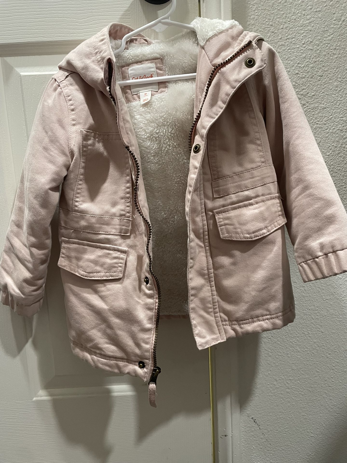 🎀 Cat & Jack Pink Jacket 3t 🎀