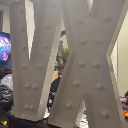 Quinceañera   Roman Numeral With Ligths 