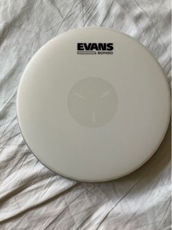 New & Unused Bongo Drum Head Synthetic 8-5/8” Inch by Evans Tri-Center