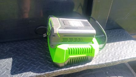 Greenworks battery combo
