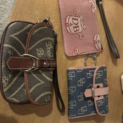 2 VINTAGE WALLETS AND 1 COIN PURSE $65