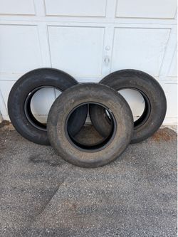 Free 3 tires 245/75/16 must take all 3 in good condition