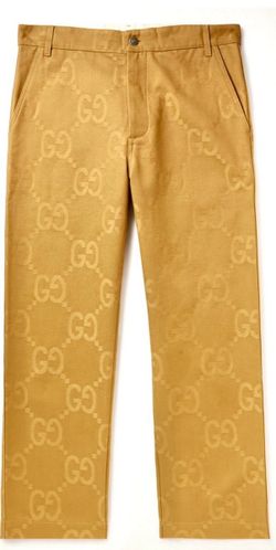Gucci GG Monogram Pants Size 52