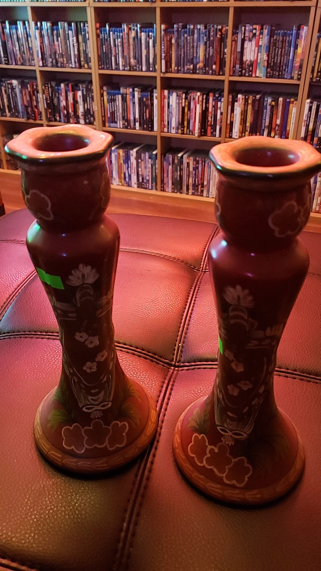 Set of Gorgeous Decorative Ceramic Candlestick Holders