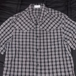 PLAID SHIRT - Black ZARA