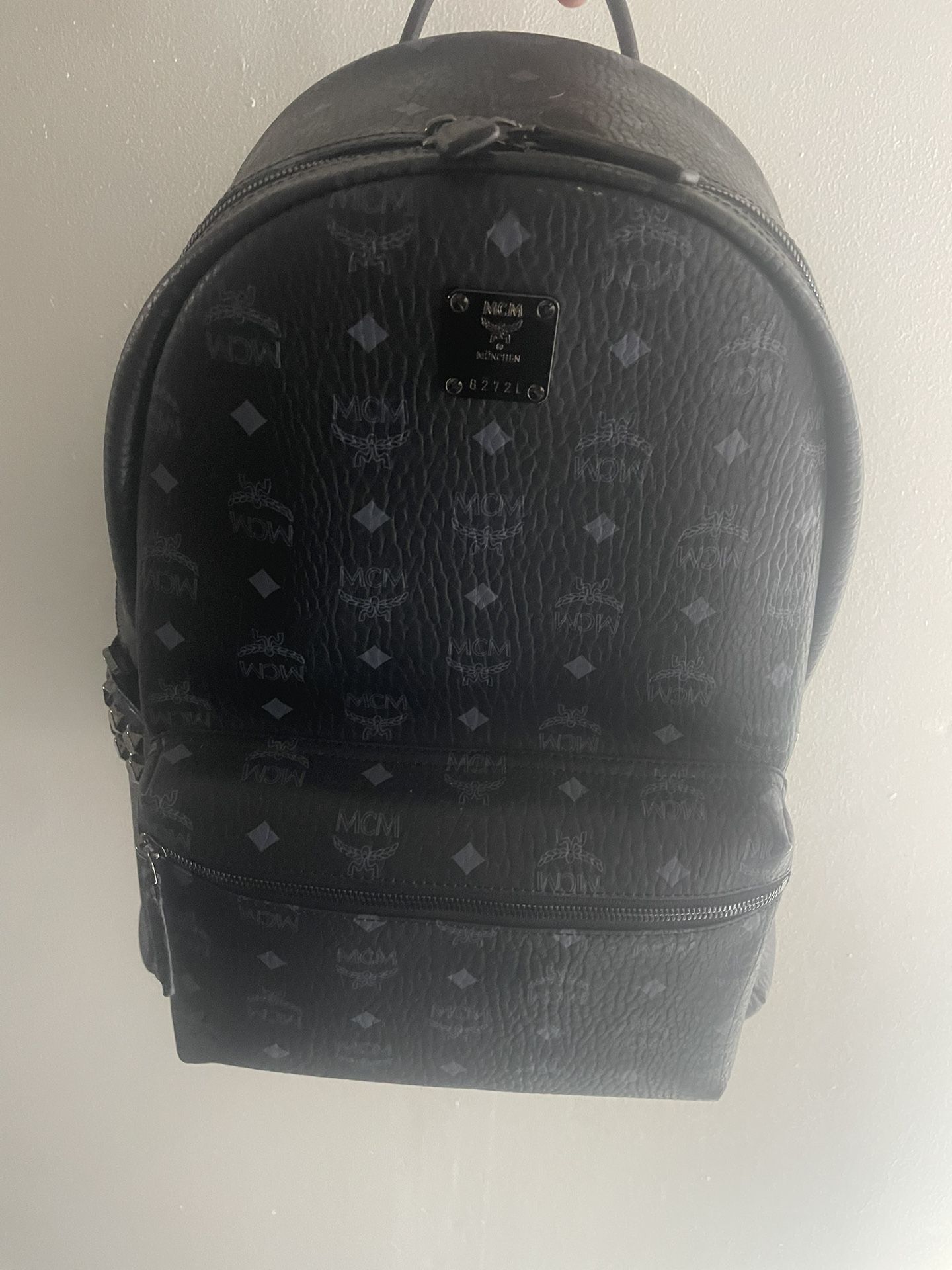 Black Mcm Backpack