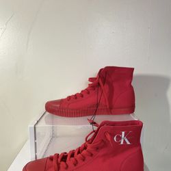Calvin Klein Jeans Icaro Canvas High Top Sneakers