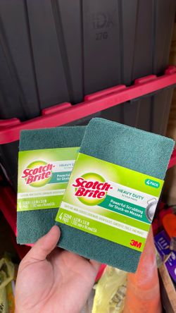 Scotch brite heavy duty pads